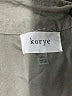 Korye 100% Tencel Solid Green Jacket Size M - photo 6