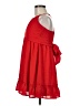 Unbranded 100% Polyester Red Casual Dress Size M - photo 5