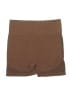 Unbranded Solid Brown Khaki Shorts Size M - photo 1