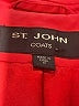St. John Red Trenchcoat Size M - photo 6