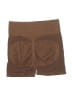 Unbranded Solid Brown Khaki Shorts Size M - photo 2