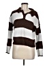 Nikka K Stripes Brown Pullover Sweater Size M - photo 1