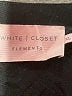 White Closet Black Tank Top Size XL - photo 7