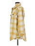 Old Navy Plaid Yellow Coat Size S - photo 5