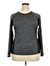 Danskin Now 100% Polyester Gray Long Sleeve T-Shirt Size XXL - photo 1