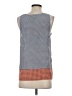 Joie 100% Silk Orange Sleeveless Silk Top Size S - photo 2