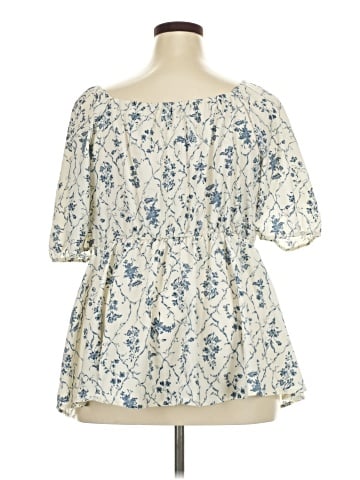 BLOOMCHIC Short Sleeve Blouse (view 2)