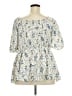 BLOOMCHIC Ivory Short Sleeve Blouse Size 18 - photo 2
