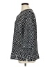 Chico's 100% Polyester Chevron-herringbone Black 3/4 Sleeve Blouse Size XL - photo 5