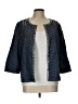 Chico's 100% Cotton Blue Kimono Size Lg (2) - photo 1