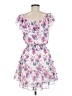 Allison Joy 100% Polyester Floral Multi Color Pink Cocktail Dress Size M - photo 2