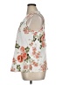 Unbranded 100% Polyester Floral White Sleeveless Blouse Size XL - photo 5
