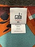 CAbi 100% Polyester Brown Short Sleeve Blouse Size XS - photo 7
