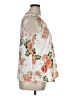 Unbranded 100% Polyester Floral White Sleeveless Blouse Size XL - photo 4