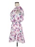 Allison Joy 100% Polyester Floral Multi Color Pink Cocktail Dress Size M - photo 5