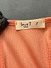 Love J Solid Orange Cocktail Dress Size S - photo 7