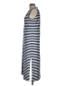 Dudley Stephens Stripes Blue Casual Dress Size L - photo 5