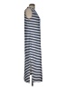 Dudley Stephens Stripes Blue Casual Dress Size L - photo 4