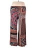 Chico's Paisley Red Pink Casual Pants Size L - photo 2