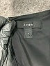 J.Crew 100% Wool Solid Black Cocktail Dress Size 8 - photo 7