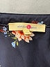 Wishful Park 100% Polyester Floral Black Short Sleeve Blouse Size S - photo 7