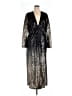 Alexia Admor 100% Polyester Gold Coat Size XL - photo 1