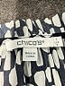 Chico's 100% Polyester Black Short Sleeve Blouse Size Med (1) - photo 7