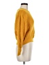 Zara Solid Yellow Pullover Sweater Size M - photo 4