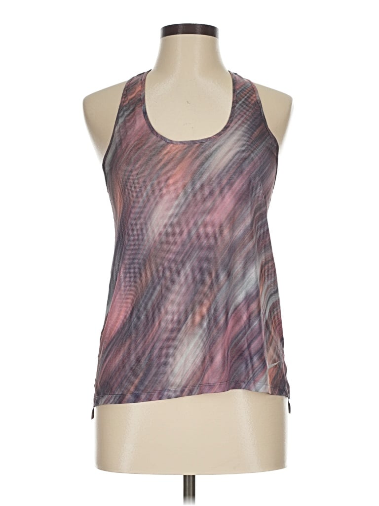 Pre-owned Nike Active Tank Top In Purple