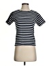Assorted Brands 100% Cotton Stripes Blue Short Sleeve T-Shirt Size XS - photo 1