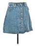 Levi's 100% Cotton Blue Denim Skirt Size 27 waist - photo 1