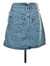 Levi's 100% Cotton Blue Denim Skirt Size 27 waist - photo 2