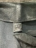 Shein Black Faux Leather Skirt Size L - photo 4