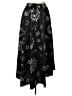 Romwe Paisley Black Casual Skirt Size L - photo 1