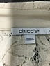Chico's Ivory Long Sleeve Blouse Size 8 - photo 7