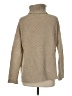 Vince. Solid Tan Turtleneck Sweater Size M - photo 2