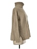 Vince. Solid Tan Turtleneck Sweater Size M - photo 4