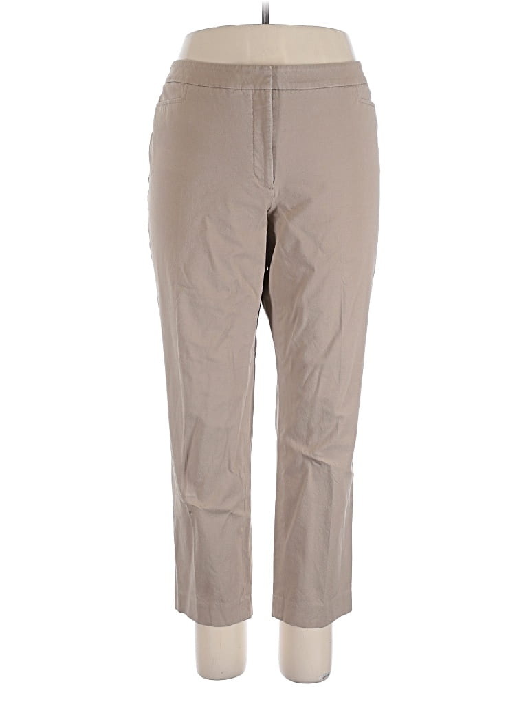 Pre-owned Talbots Casual Pants In Tan