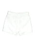 Boston Proper 100% Cotton Chevron-herringbone White Shorts Size 6 - photo 2