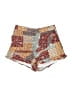 Altar'd State Paisley Gold Shorts Size XS - photo 1