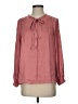 J.Crew 100% Polyester Pink Long Sleeve Blouse Size XS - photo 1