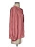 J.Crew 100% Polyester Pink Long Sleeve Blouse Size XS - photo 4