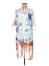 Vida White Blue Kimono Size P (petite) - photo 1