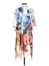 Vida White Blue Kimono Size P (petite) - photo 2