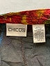 Chico's 100% Silk Print Red Jacket Size XL (3) - photo 6