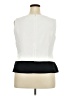 Studio 1 100% Polyester Ivory Sleeveless Blouse Size 18 - photo 2