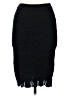 Willow & Wind Solid Black Casual Skirt Size M - photo 1
