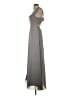 BHLDN 100% Polyester Gray Cocktail Dress Size S - photo 5