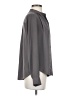 Ann Taylor 100% Polyester Gray Long Sleeve Blouse Size XXS - photo 4