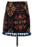 Zara Print Blue Casual Skirt Size M - photo 1